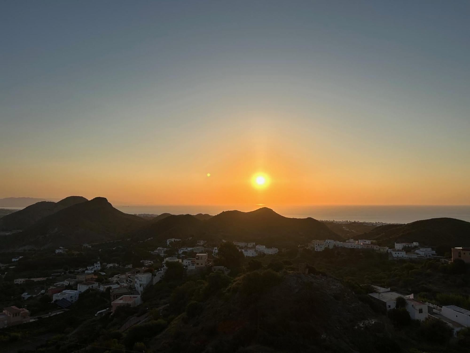 Apartment With A Great Terrace, Sea And Land Views Mojácar Exteriör bild