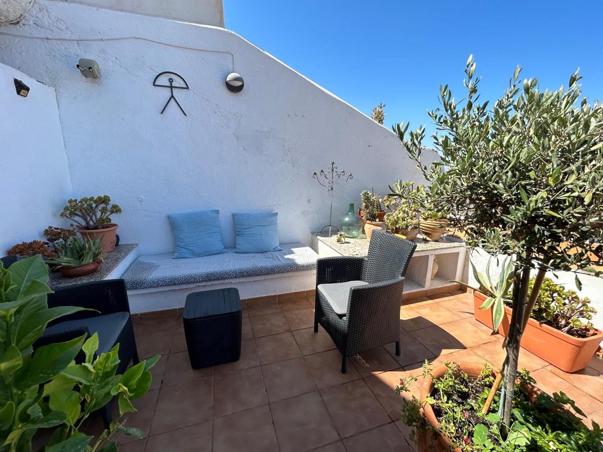 Apartment With A Great Terrace, Sea And Land Views Mojácar Exteriör bild